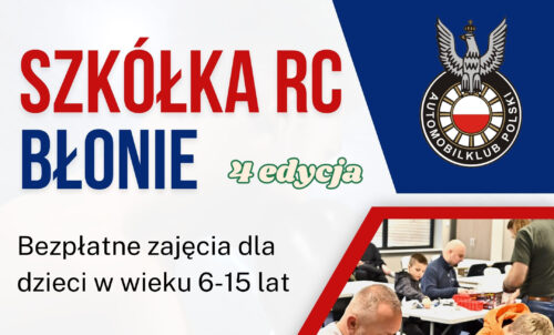 Nabór do 4. edycji Szkółki RC w Błoniu